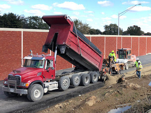 I-69 ramp paving in Martinsville