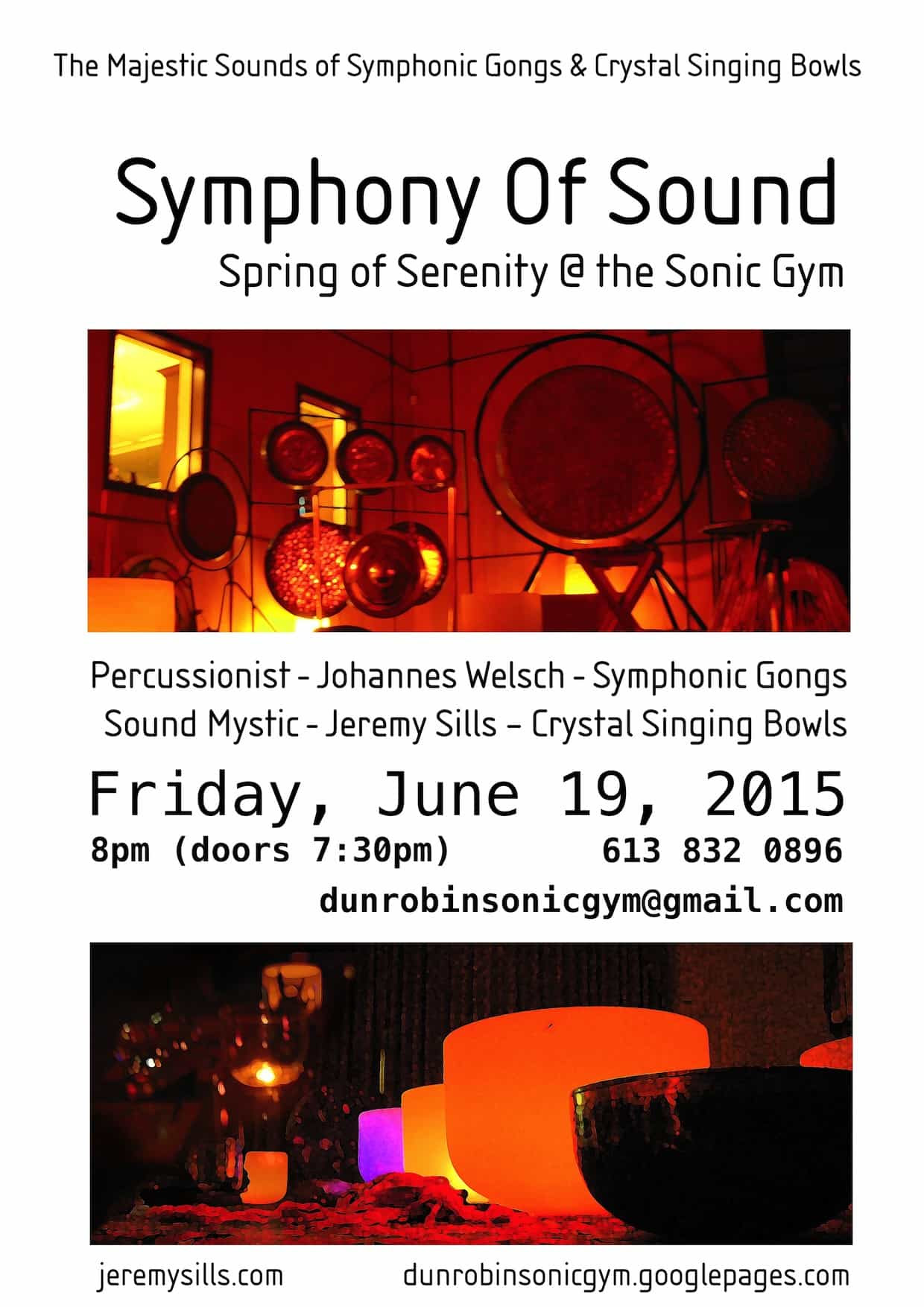 symphony of sound june 19th 2015 jeremy sills johannes welsch