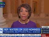 Rep. Maxine Waters told CNBC that California should have more &quot;say&quot; among Democrats because &quot;fancy parties&quot; raise a lot of money for the party in Beverly Hills, Feb. 13, 2020. (Image: CNBC video screenshot) 