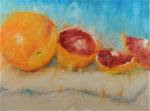 Study of Blood Oranges - Posted on Saturday, January 10, 2015 by Sue Churchgrant