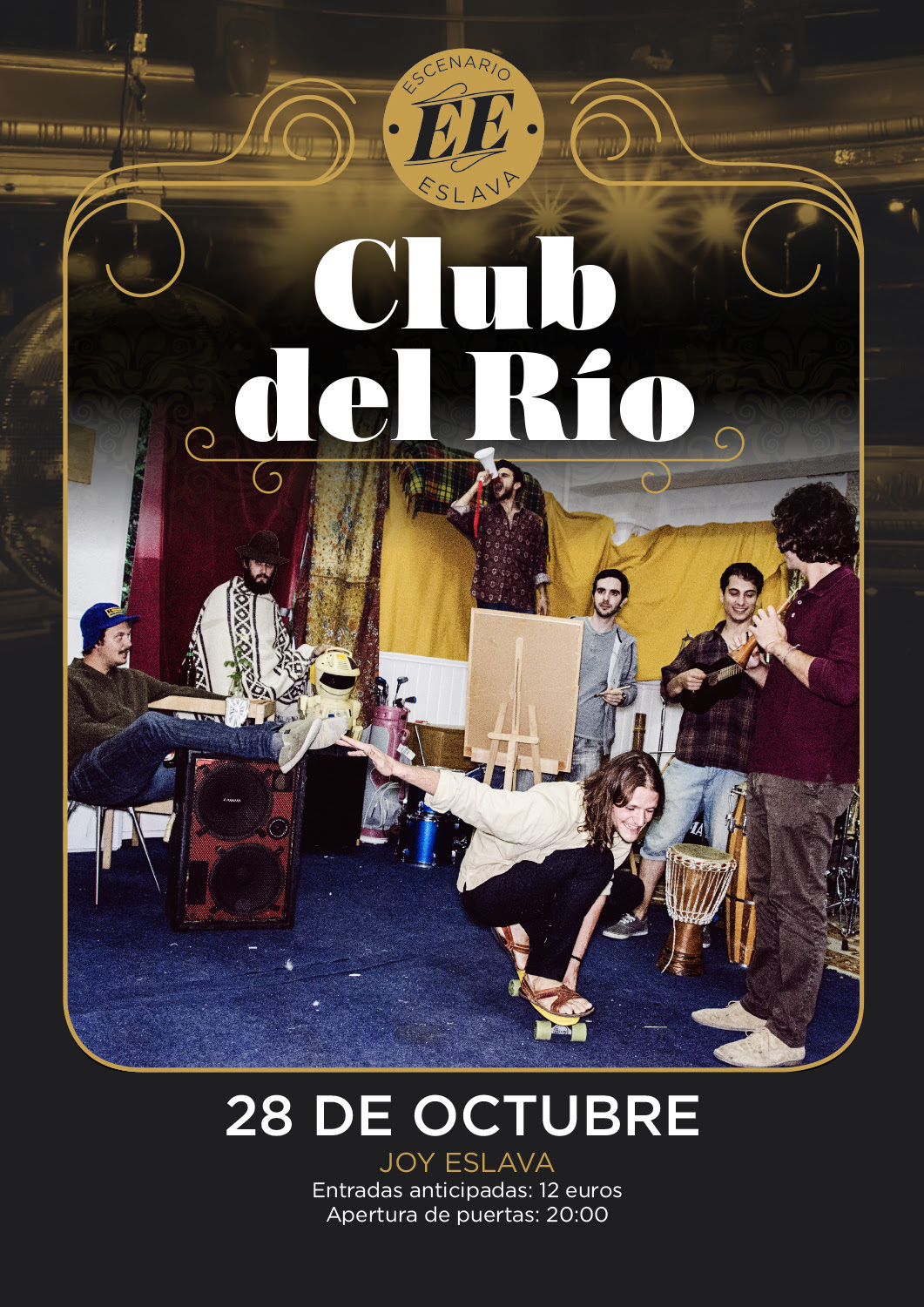 Club del río en Escenario Eslava Club del río en Escenario Eslava