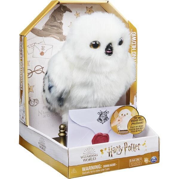 Harry Potter: Varázslatos, interaktív Hedwig plüss