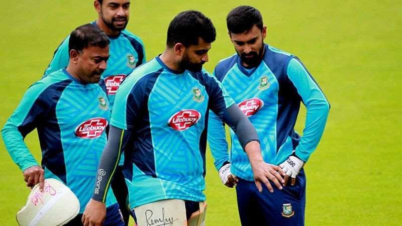 Tamim Iqbal injured his left wrist during the practice session