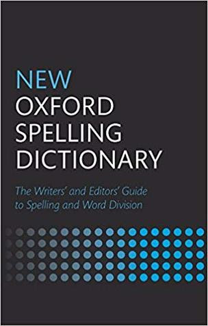 New Oxford Spelling Dictionary PDF