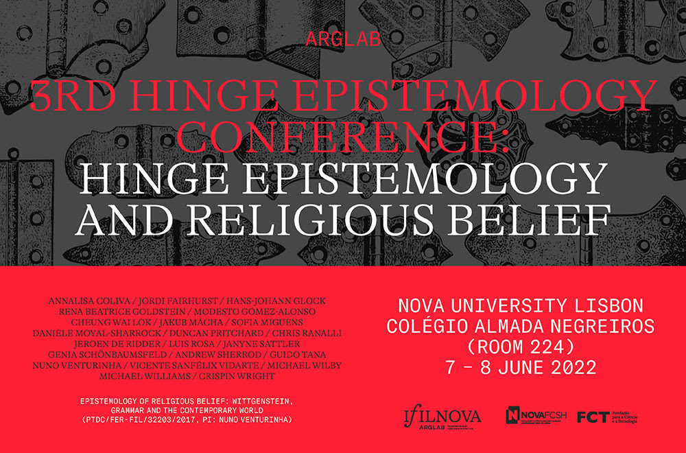 3rd Hinge Epistemology Conference Hinge Epistemology and