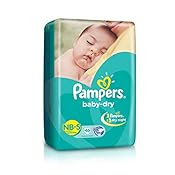 Pampers Baby dry Diapers Small Size (46 Count)