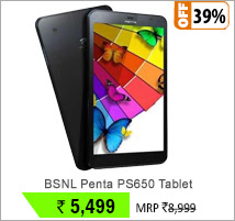 Bsnl Penta
PS650 Tablet