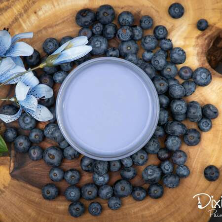 Dixie Belle Chalk Mineral Paint - Blueberry - Periwinkle blue