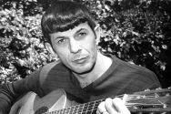 Actor Leonard Nimoy in 1967, who was best known for his role as Mr. Spock in the iconic 1960s television series 