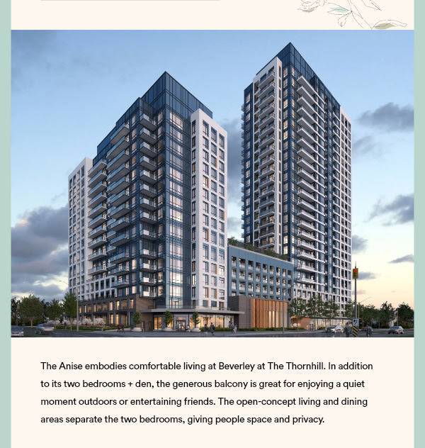 The Anise embodies comfortable living at Beverley at The Thornhill.