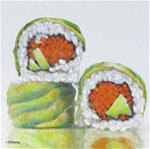 3 California Rolls - Posted on Tuesday, November 18, 2014 by Linda Demers