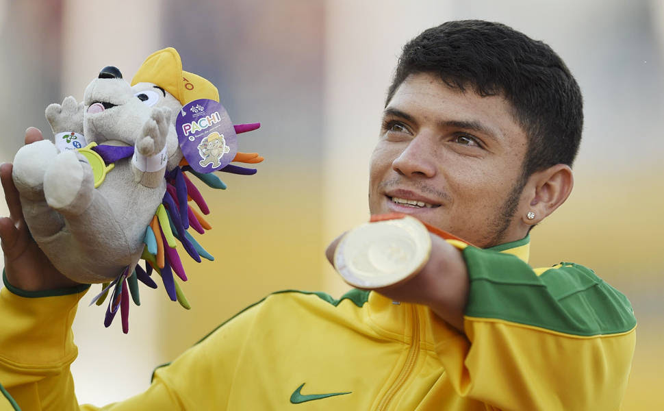 Resultado de imagem para medalhista paralímpico paraibano Petrúcio Ferreira dos Santos