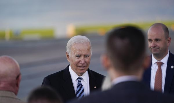 President Joe Biden greets people after speaking during a visit at the Port of Baltimore, Wednesday, Nov. 10, 2021. (AP Photo/Susan Walsh) **FILE**