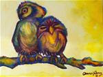 Owls in Love - Posted on Saturday, February 21, 2015 by Anna Penny