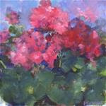 Ruby Geraniums - Posted on Friday, February 13, 2015 by Pamela Gatens