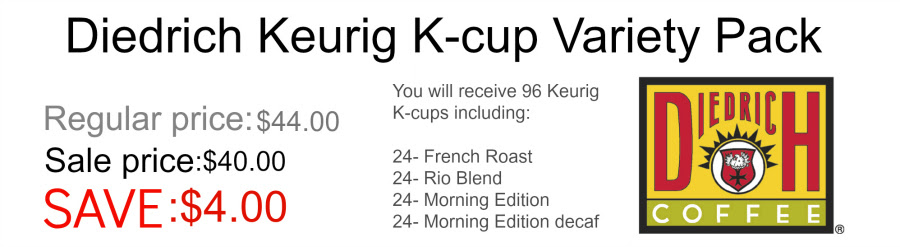 Diedrich Keurig K-cup variety pack