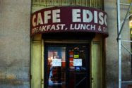 Broadway's Cafe Edison, soon to become history.