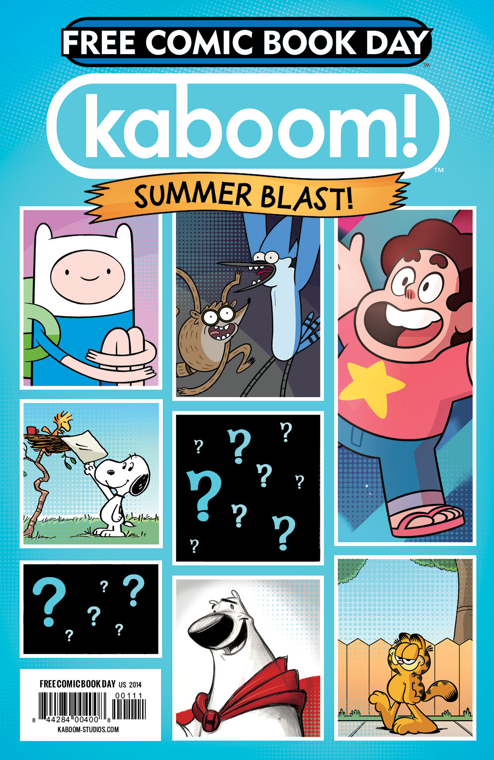 2014 KaBOOM! Free Comic Book Day Cover