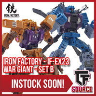 Transformers News: TFSource News! MT Thunder Manus, OM Furor & Riot, FT20, MP and FP Restock, PotP and More!