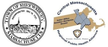 Shrewsbury town seal and CMRPHA logo combined