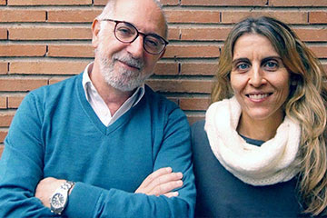 María Llorente y Juan Martos Pérez, psicólogos y autores de ‘La vida en orden alfabético’  