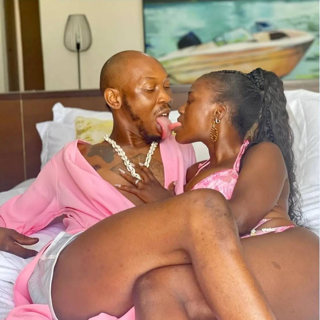 Seun Kuti and his woman, Yetunde George Ademuluyi, share frisky bedroom photos 