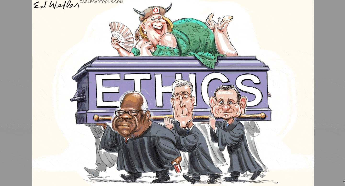 Follow the money and favors flowing to the Supreme Court
