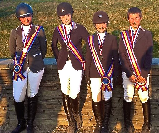 Zone 5 Riders Top the 2014 Childrens & Adult Amateur Jumpe