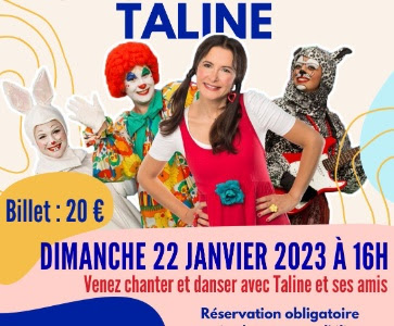 Taline en spectacle à Valence