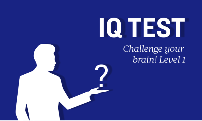 IQ Test: Challenge Your Brain (Level 1)