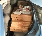 Life After Terror (LAT) has been delivering pizzas to hungry firefighters.