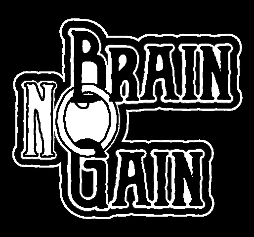 logo no brain no gain