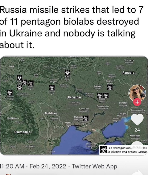 Putin Bombs 7 US Financed Bio Weapons Labs in Ukraine? AVvXsEgFrDSouVrlgJ8VNbnVask3cLRQ1z0UT7KFwgMgFDAw9QuIi25BCNiEyJg_DGI_YMdFpYjPl6idj_zMM6jR1j2bNCzsq6WaN9Hv6yXfRLcsbT8_o5Bymv5KVr-AkLwzkW8K8VZueqqQ1ftKutAXDAhitwfM9oEv85DTlMjyZH8cuHT_XlWpIZ5-5Ps_=w480-h568