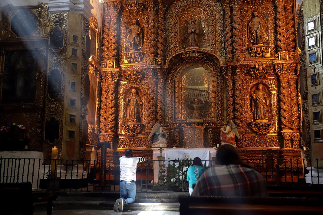 Катедрала в югоизточния мексикански щат Тлакскала/ЕПА/БГНЕС