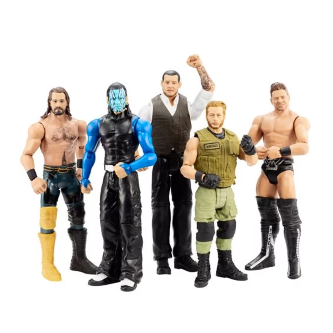 Image of WWE Basic Figure Series 102 - Complete Set of 5