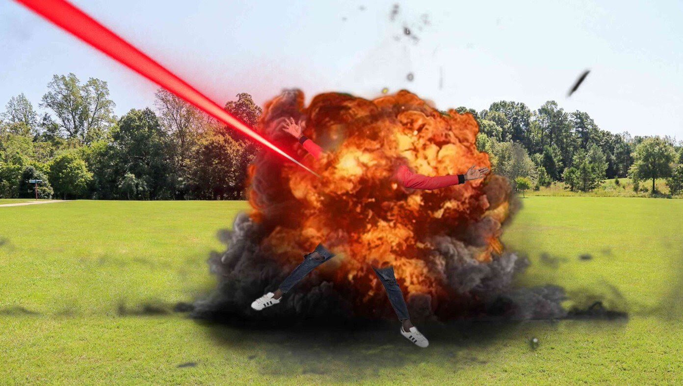 Kanye Incinerated By Jewish Space Laser
