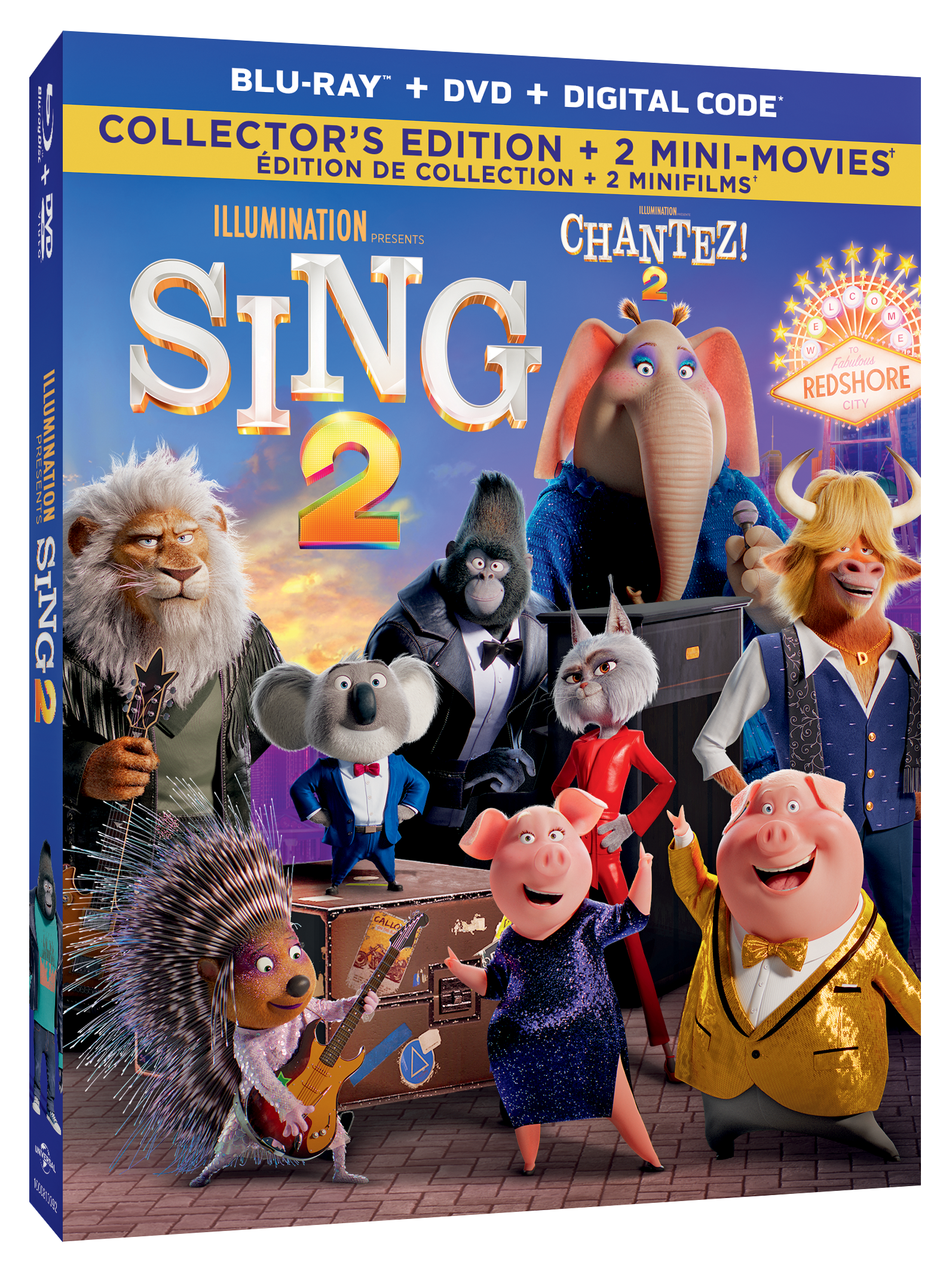 Sing 2 Blu-Ray + DVD