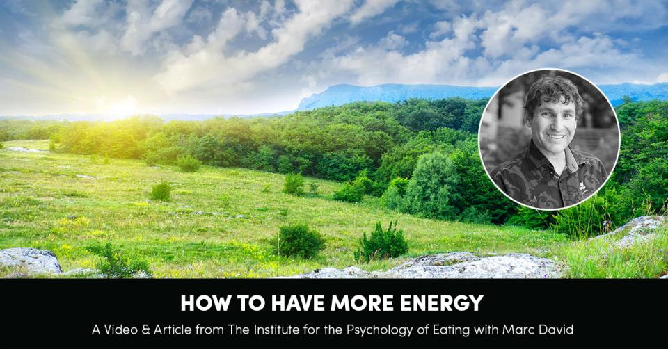 How To Have More Energy