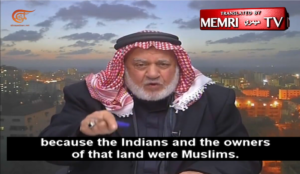 Muslim cleric: Recognizing Israel is “betrayal of Allah,” George Washington killed Indians because they were Muslims