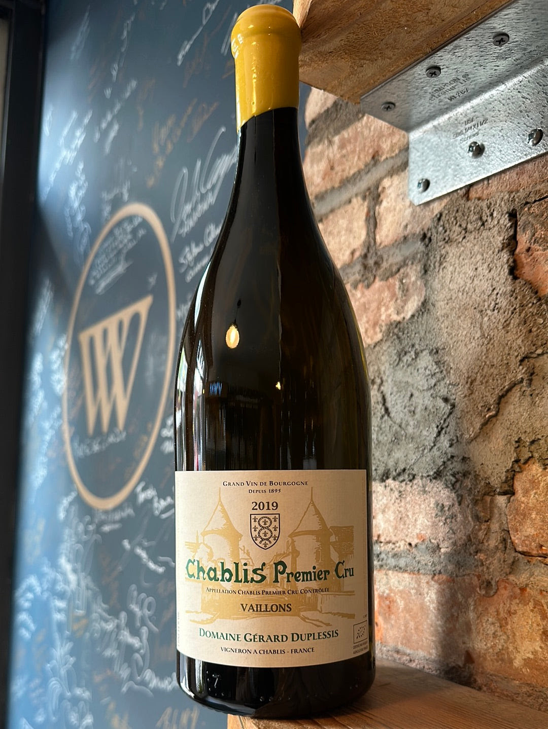 Image of Gerard Duplessis 'Vaillons' Chablis Magnum 2019 [1.5L]