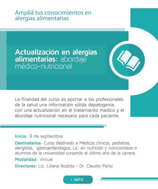Actualización en alergias alimentarias: abordaje médico-nutricional