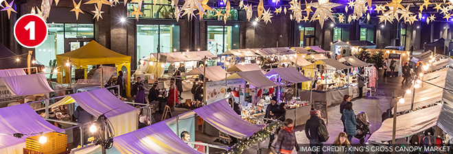 Discover two winter markets at King’s Cross this December