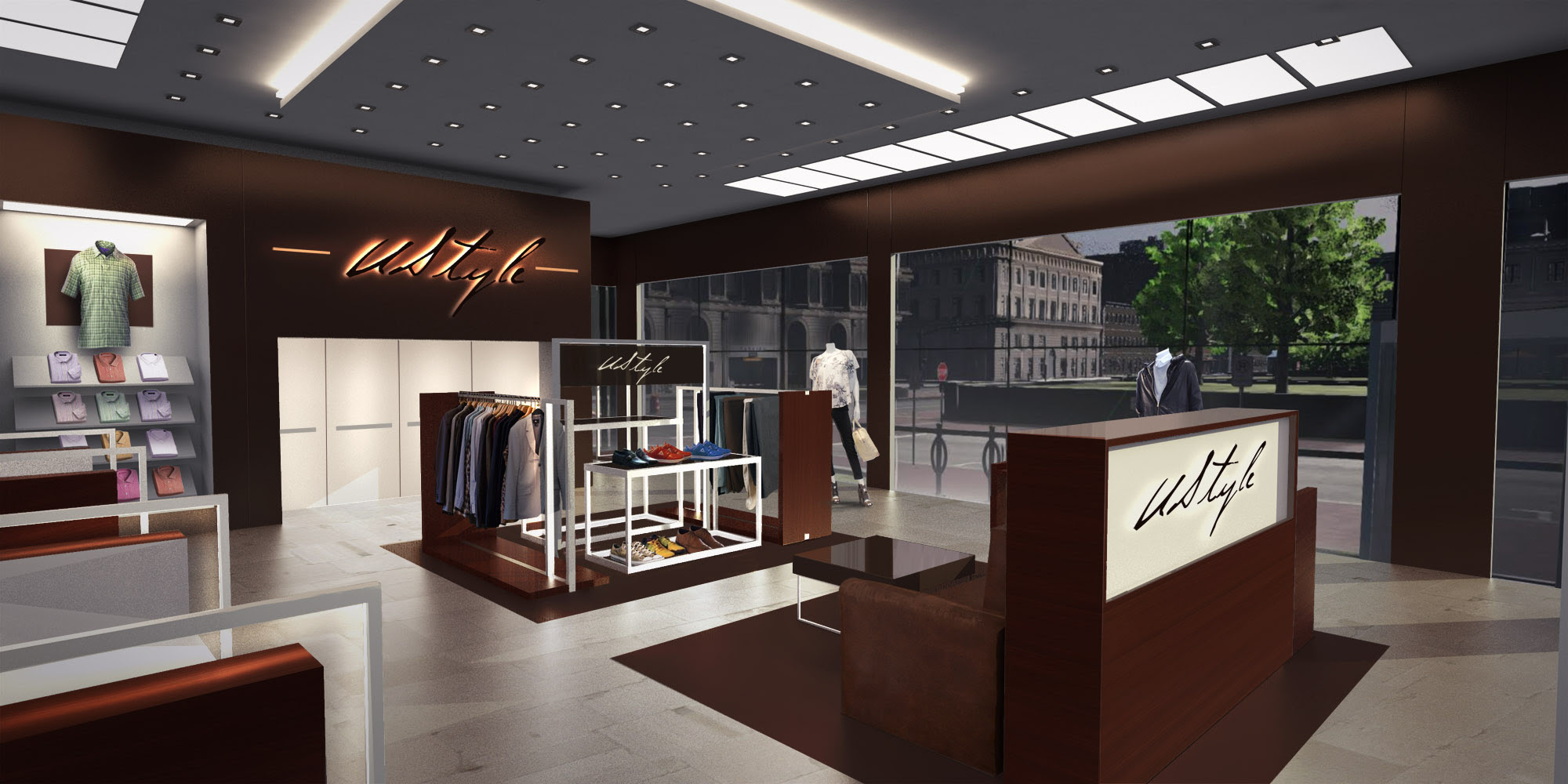 Clothing store concept