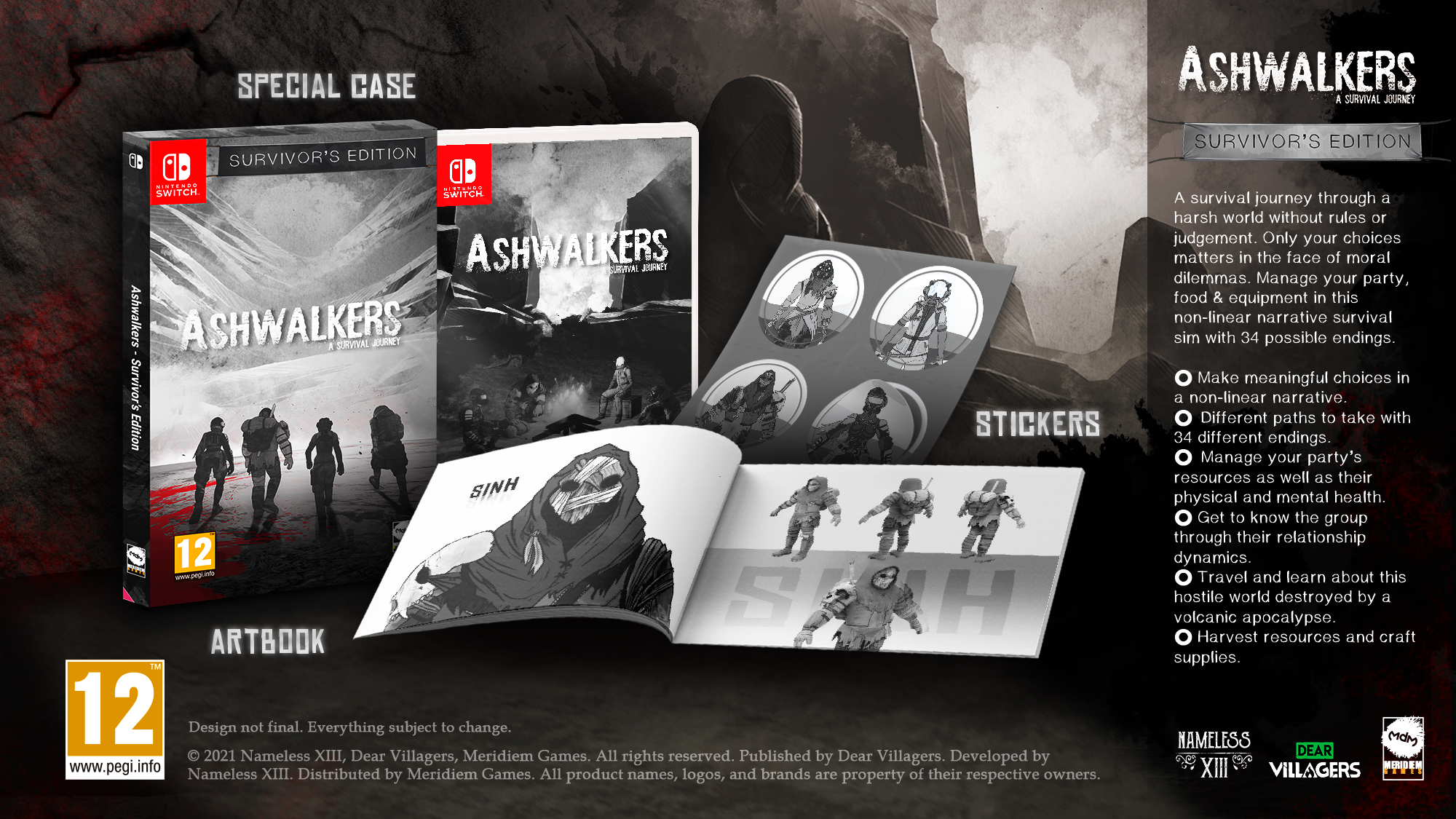 Special Boxed Edition Narrative Survival Adventure Nintendo Switch