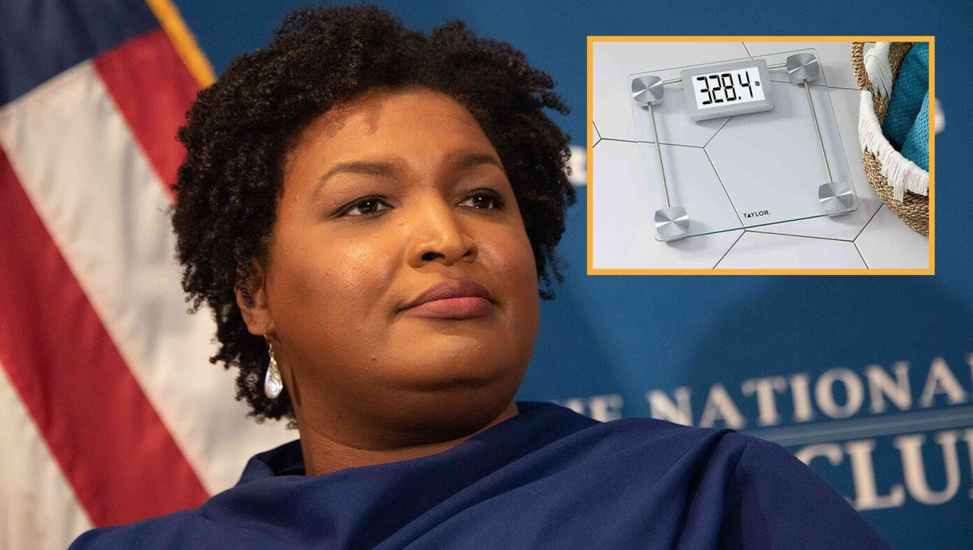 Stacey Abrams Claims Obesity Is Just Numbers Manufactured By Her Bathroom Scale