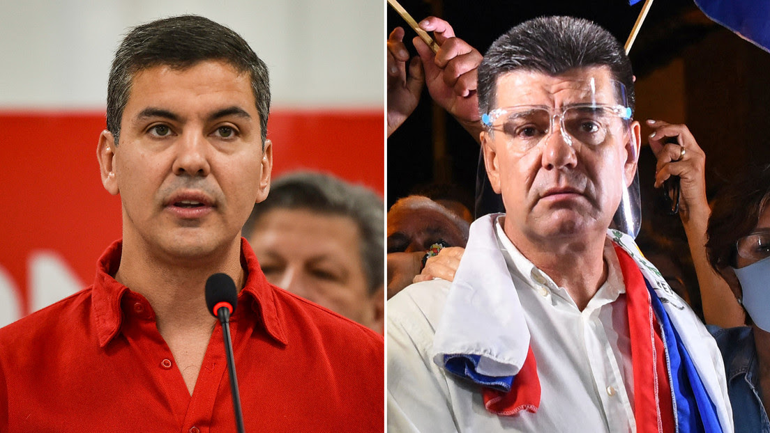 ¿Quiénes son Santiago Peña y Efraín Alegre, los candidatos presidenciales de Paraguay?