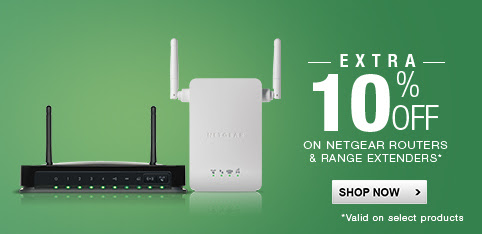Netgear Routers - Extra 10% Off