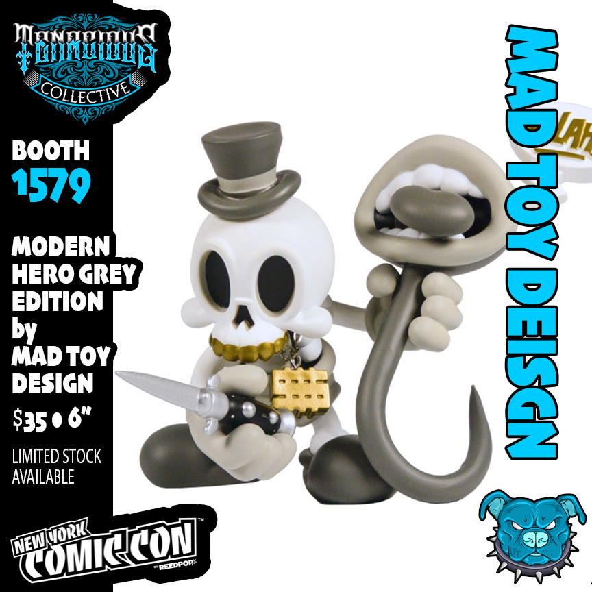 NYCC 2021 flyer Product modern hero grey
