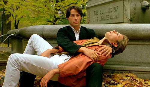 River Phoenix (Mike Waters) et Keanu Reeves (Scott Favor)