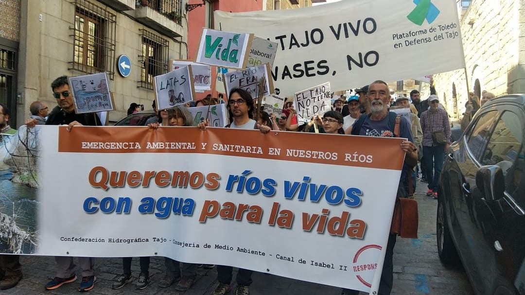 Más de 60 organizaciones
se manifiestan por la
recuperación de los ríos de la
cuenca del Tajo